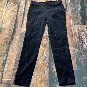 Lauren Ralph Lauren black velvety pants size 2